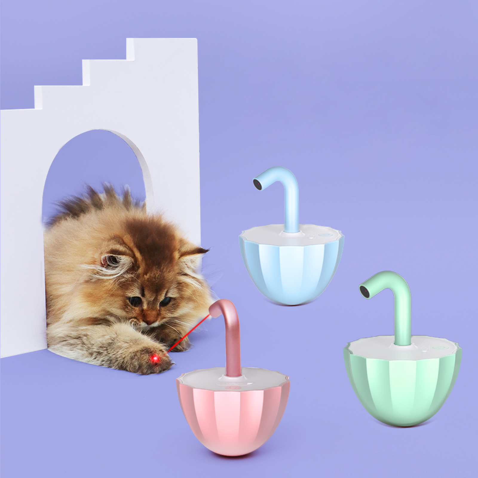 Automatic Laser Light Cat Toy