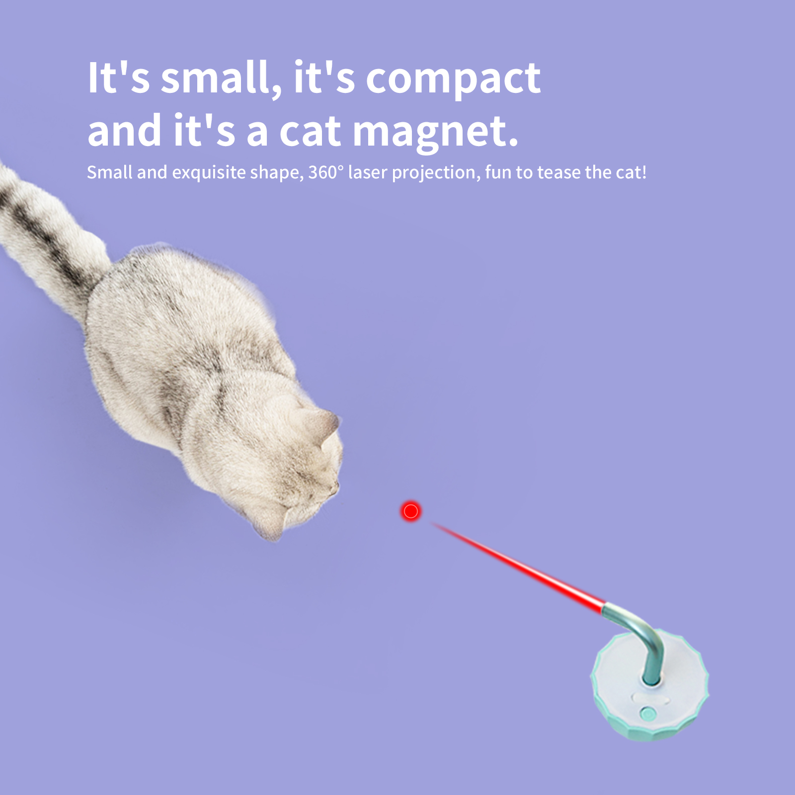 Automatic Laser Light Cat Toy - Image 4