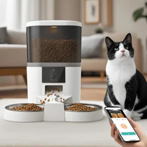 4L Automatic Cat Feeder Smart Pet Feeder For Cats Small Dogs