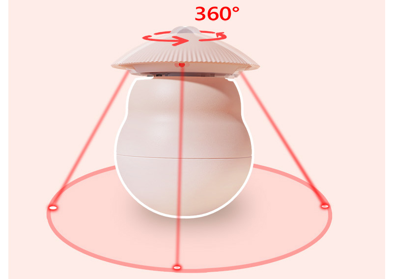 适合独自在家的猫咪的互动激光玩具