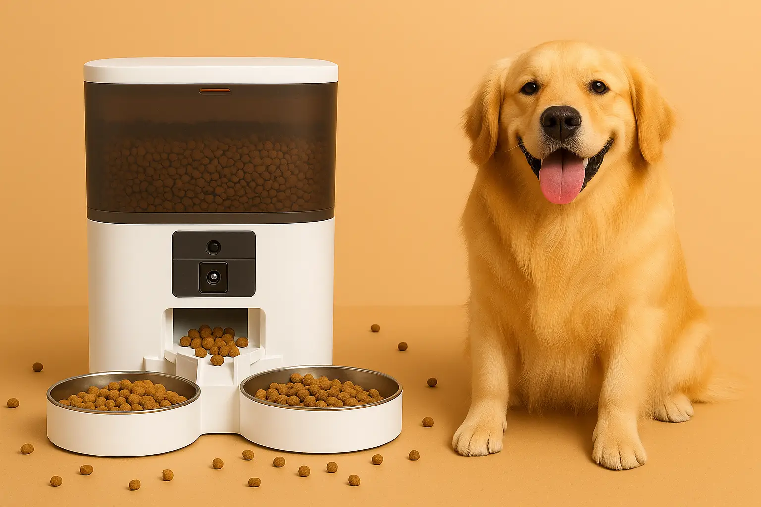 Smart Pet Feeder with Camera